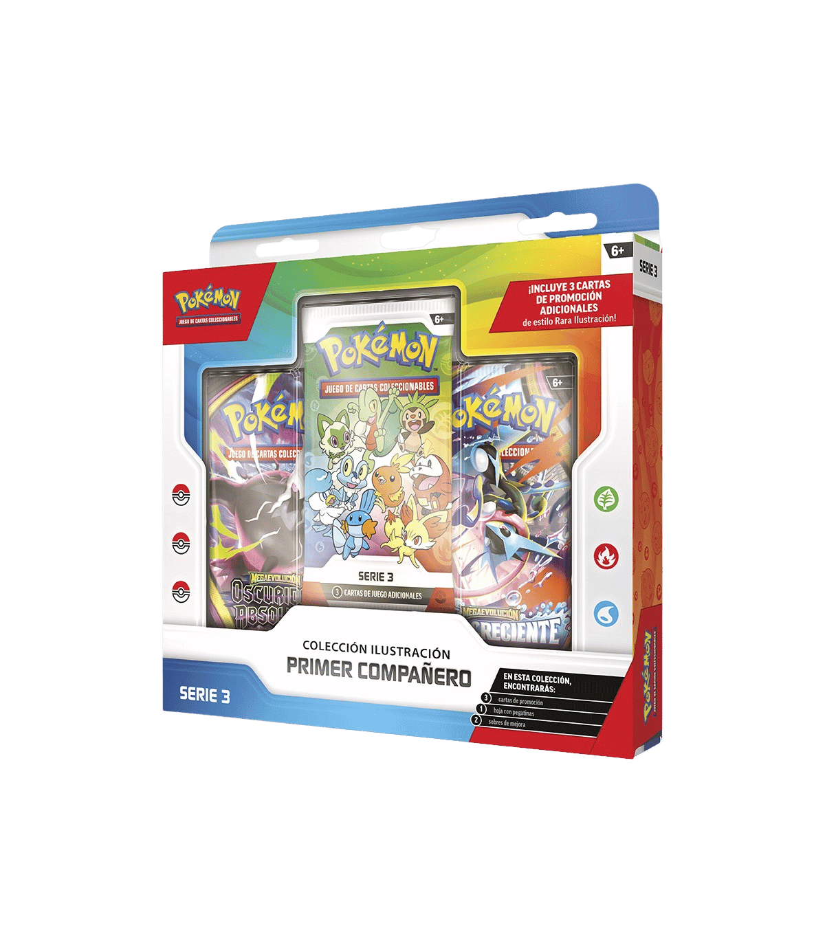 Caja First Partner Colección Ilustración Primer Compañero Serie 3 - Español