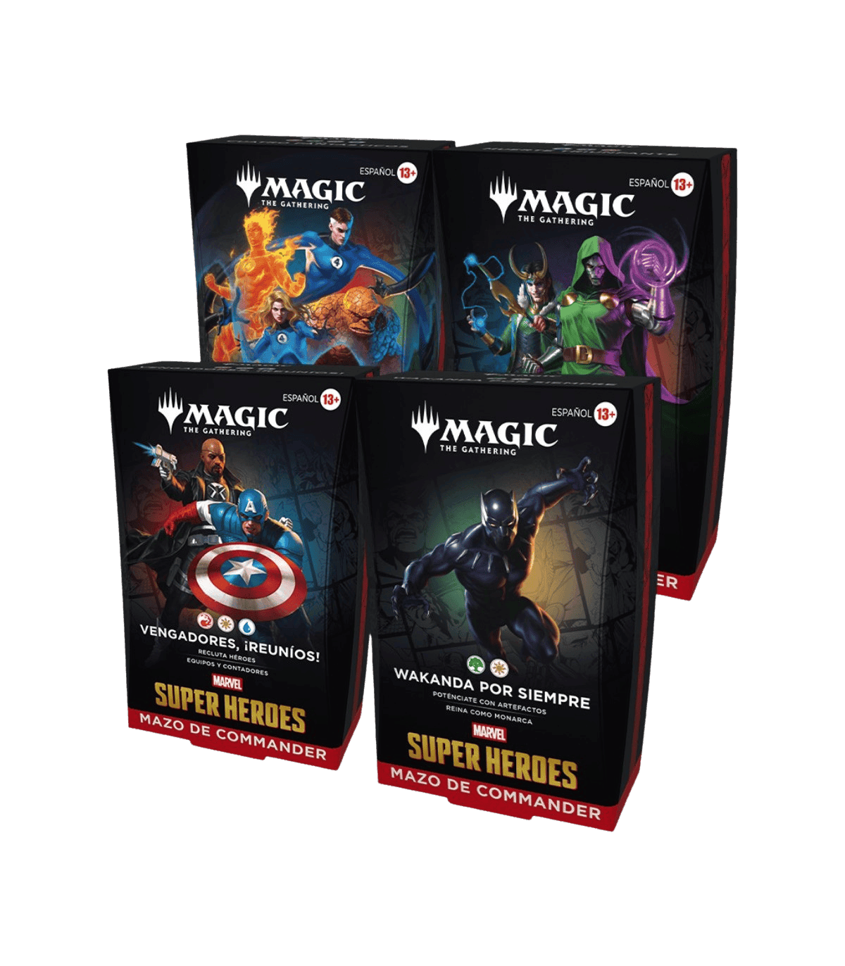 Commander Deck - SUPER HEROES ES
